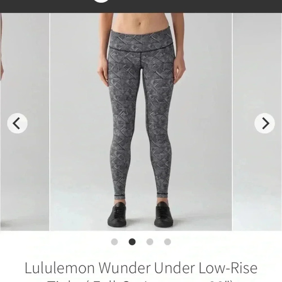 Lululemon Wunder Under Low-Rise Tight ( Full-On - Picture 1 of 11